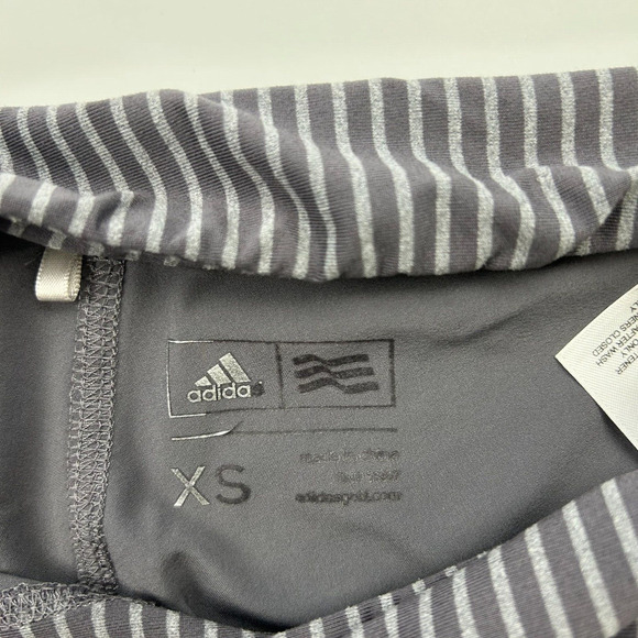 Adidas Golf Gray Pull On Athletic Pants Elastic Waist Zipper Pockets Stretch XS - Picture 10 of 11